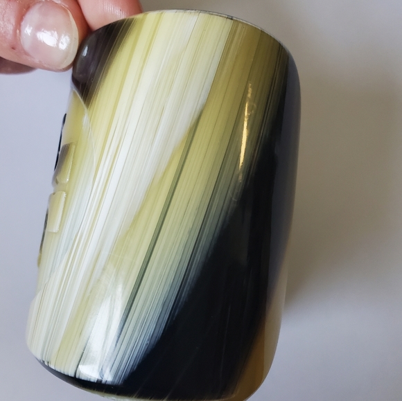 Tory Burch Limited Edition Logo Tortoise Shell Resin Bracelet Cuff Band - Picture 3 of 7